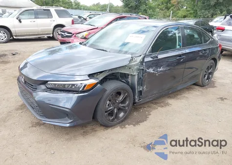 2024 Honda Civic Lx из США, поврежденный, VIN 2HGFE2F28RH522546